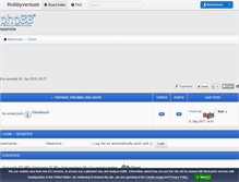 Tablet Screenshot of hobbyversum.userboard.org