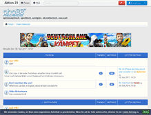 Tablet Screenshot of aktion23.userboard.org